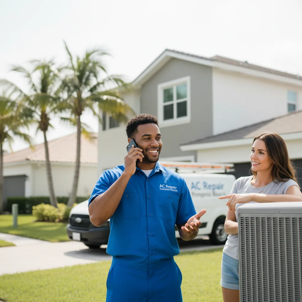 AC Repair Pompano Beach customer support in Wendover